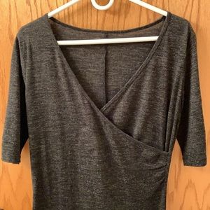 Prana Nadia Faux Wrap Knit Dress